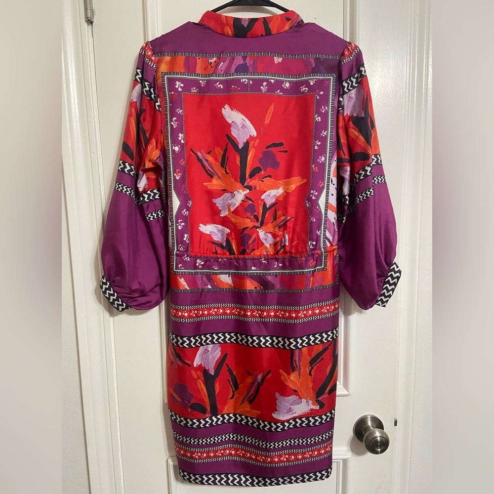 Diane VonFurstenberg Authentic 2016 Runway Women's Size 2 100% Silk Dress EUC - Picture 4 of 11